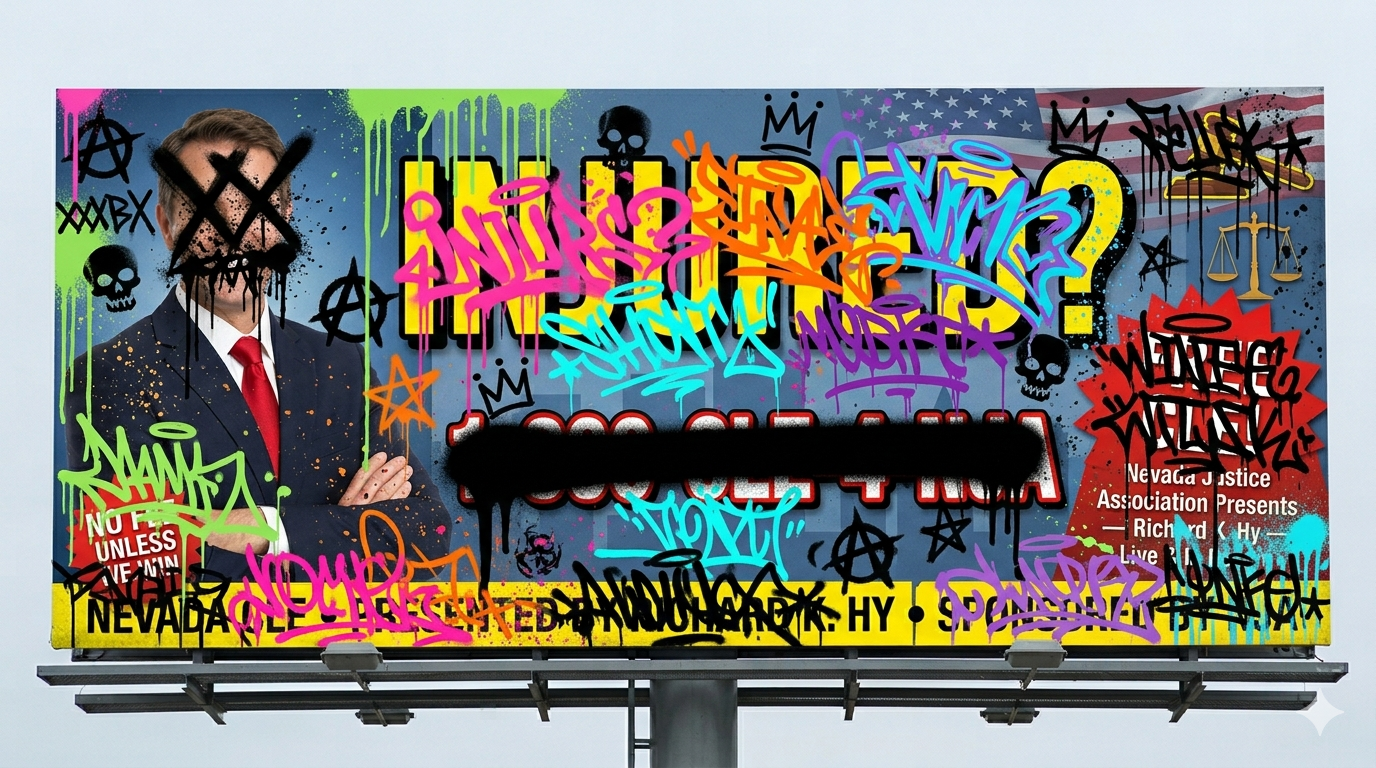 Same billboard, fully covered in graffiti